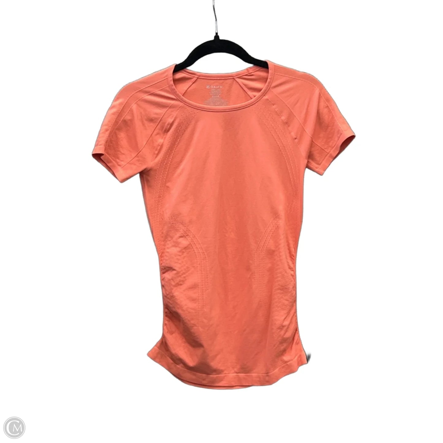 Athletic Top Short Sleeve By Gaiam In Pink, Size: S
