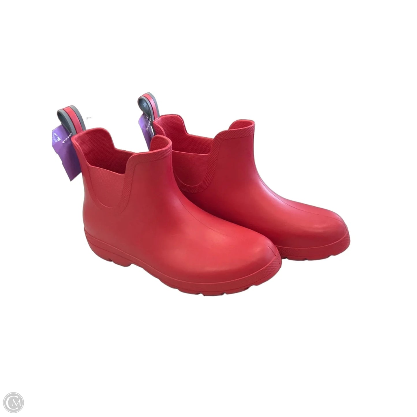 Boots Rain By Totes In Red, Size: 9