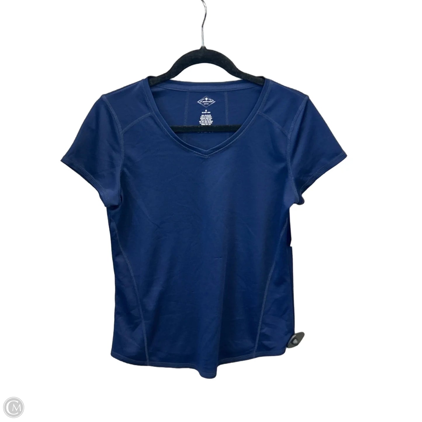 Athletic Top Short Sleeve By St Johns Bay In Navy, Size: S