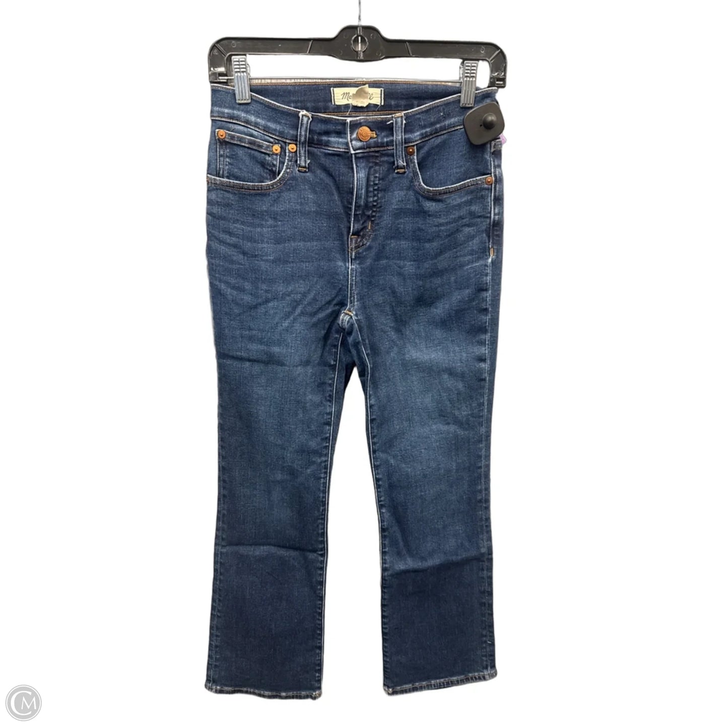 Jeans Wide Leg By Madewell In Blue Denim, Size: 0