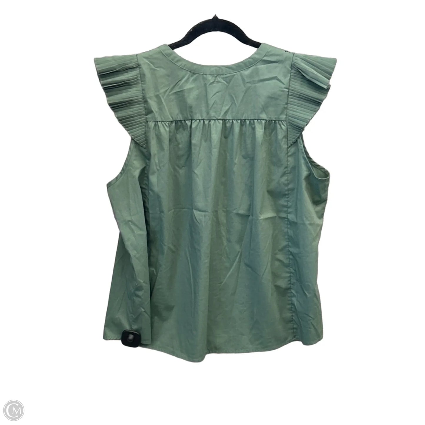 Top Sleeveless By Indigo Rose In Green, Size: Xl