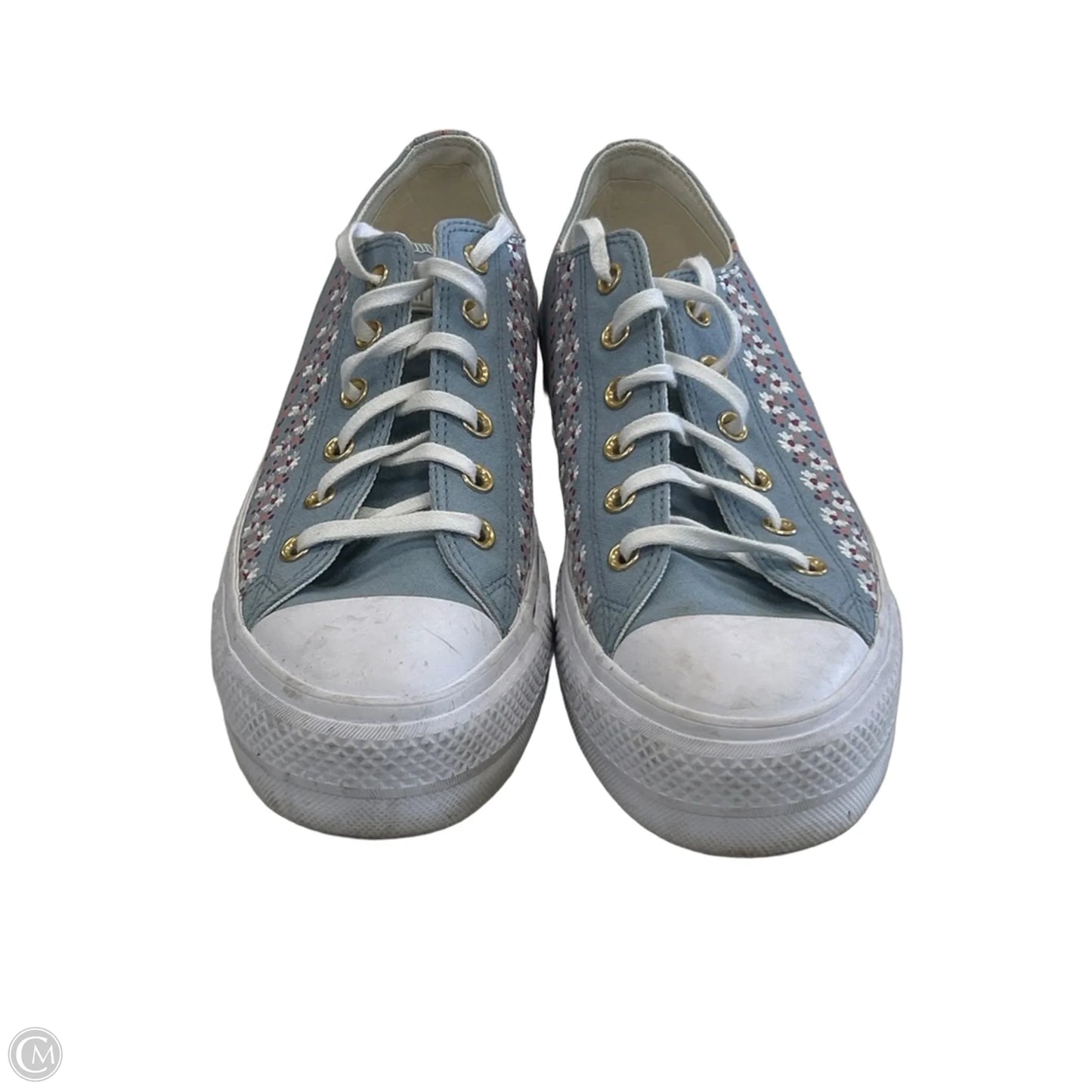 Shoes Sneakers Platform By Converse In Blue, Size: 11