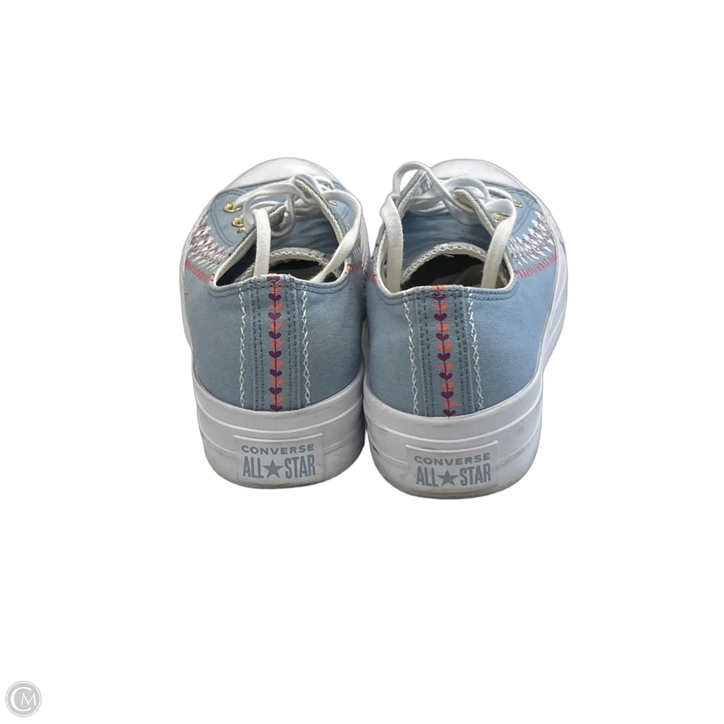 Shoes Sneakers Platform By Converse In Blue, Size: 11