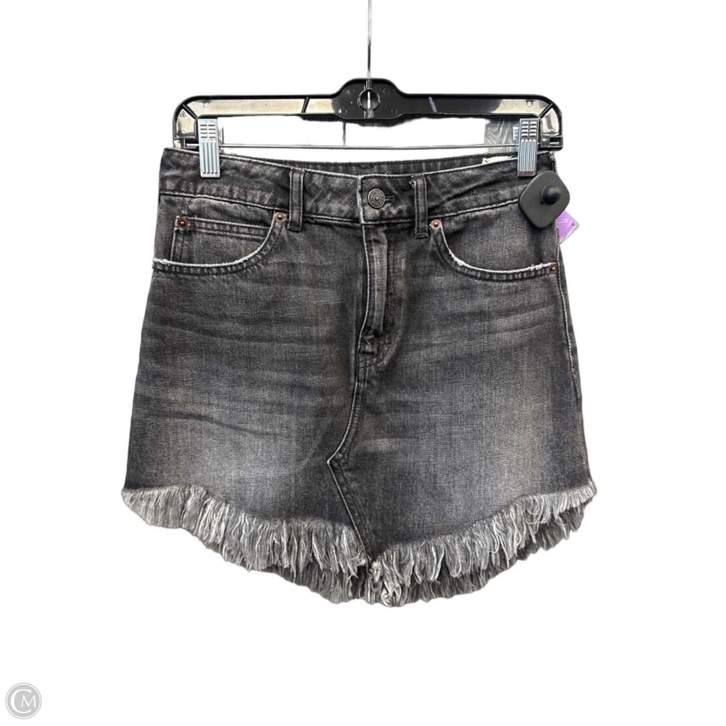Skirt Mini & Short By We The Free In Black Denim, Size: 0