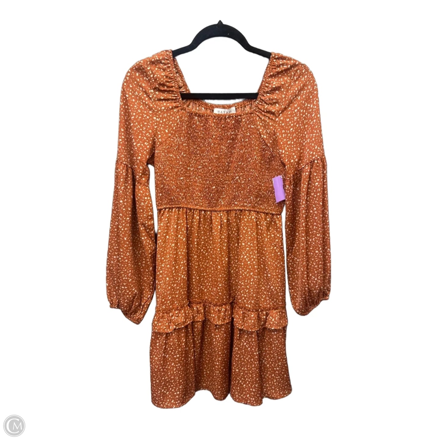 Dress Casual Short By Hayden La In Orange, Size: S