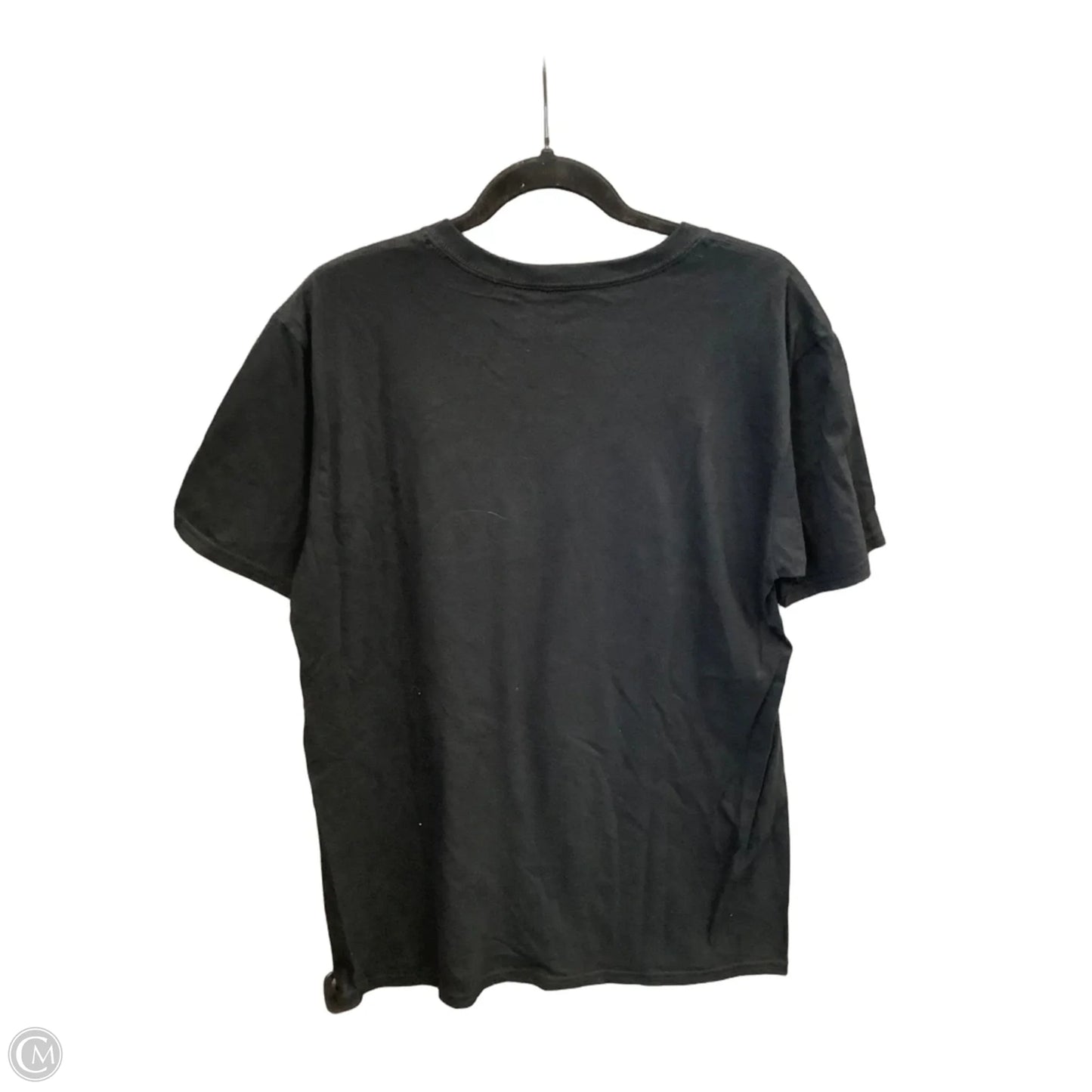Top Short Sleeve By Disney In Black, Size: L