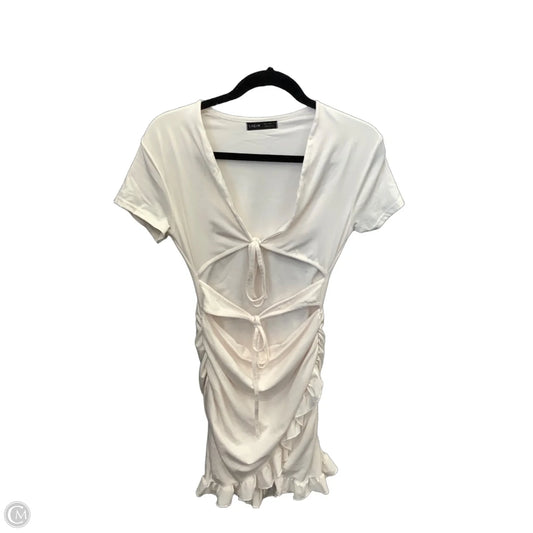 Dress Casual Midi By Shein In White, Size: M