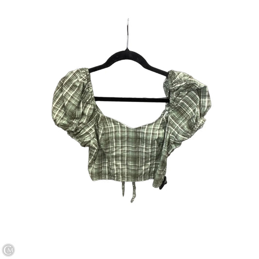 Top Short Sleeve By Clothes Mentor In Green, Size: M