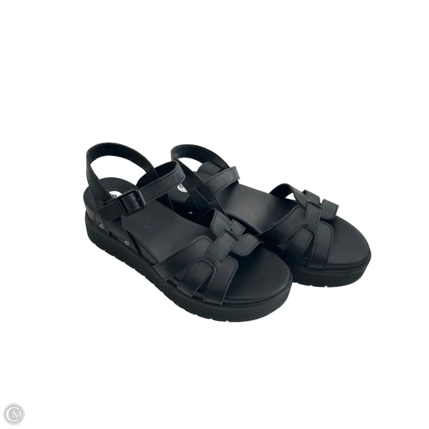 Sandals Heels Platform By Mia In Black, Size: 8