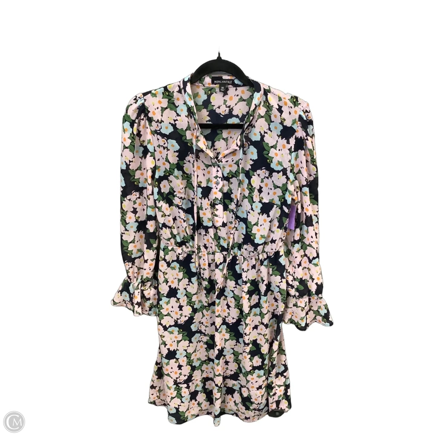 Dress Casual Midi By J. Crew In Floral Print, Size: Xs