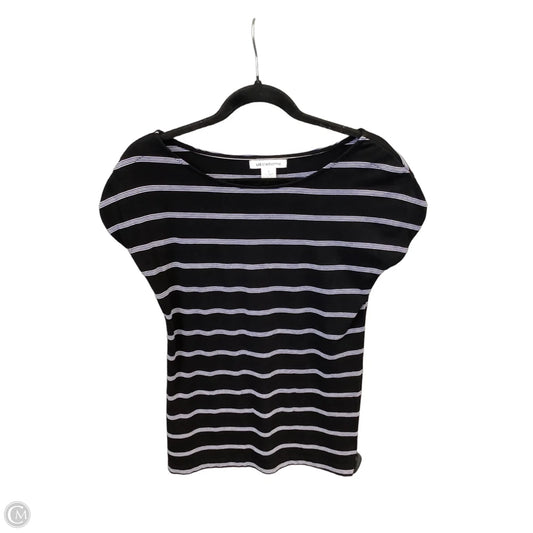 Top Short Sleeve By Liz Claiborne In Striped Pattern, Size: S
