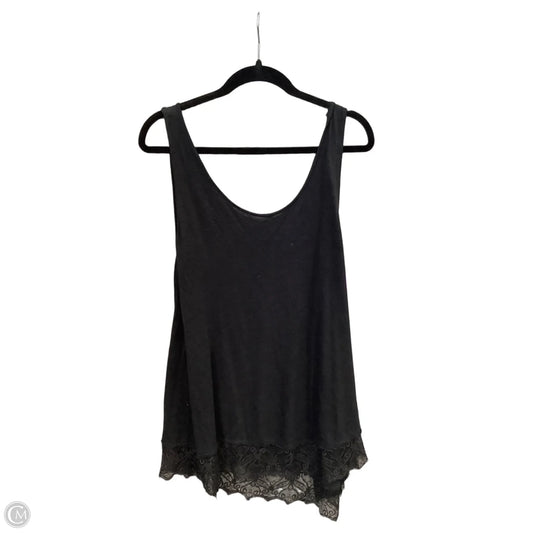 Top Sleeveless By Ana In Black, Size: 1x