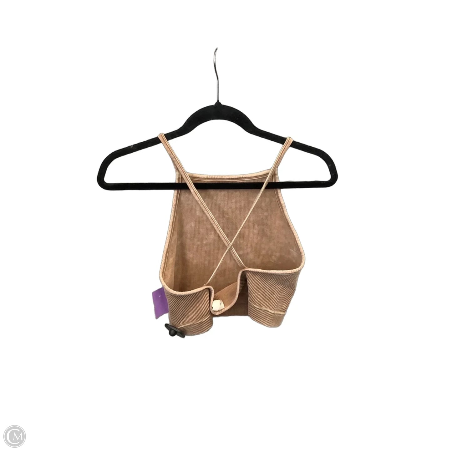 Top Sleeveless By Zenana In Brown, Size: L