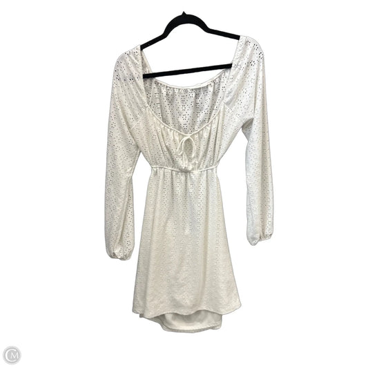 Dress Casual Midi By Lush In White, Size: M