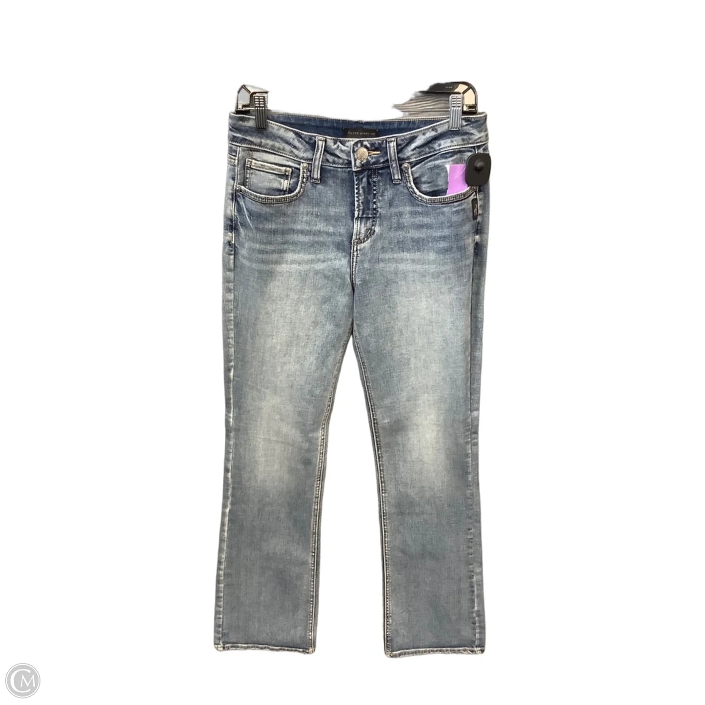 Jeans Boot Cut By Cmc In Blue Denim, Size: 8
