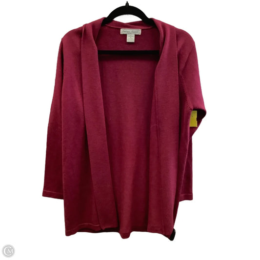 Cardigan By Clothes Mentor In Red, Size: M