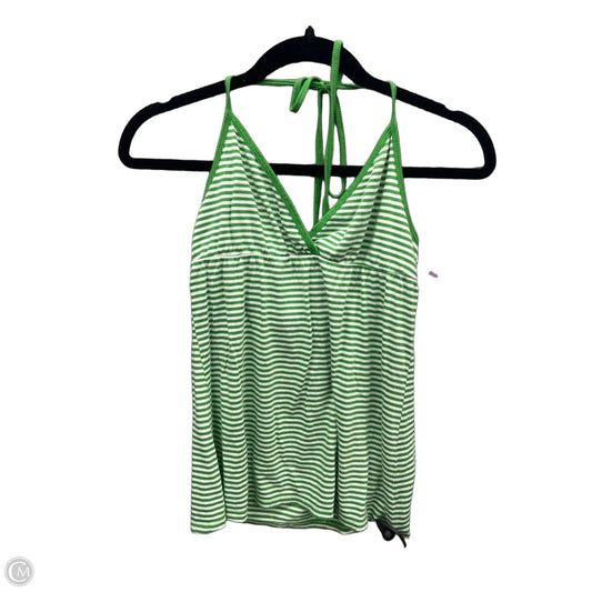 Top Sleeveless By Gap In Green, Size: S