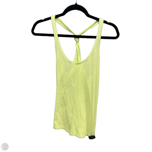 Top Sleeveless Basic By Old Navy In Yellow, Size: S