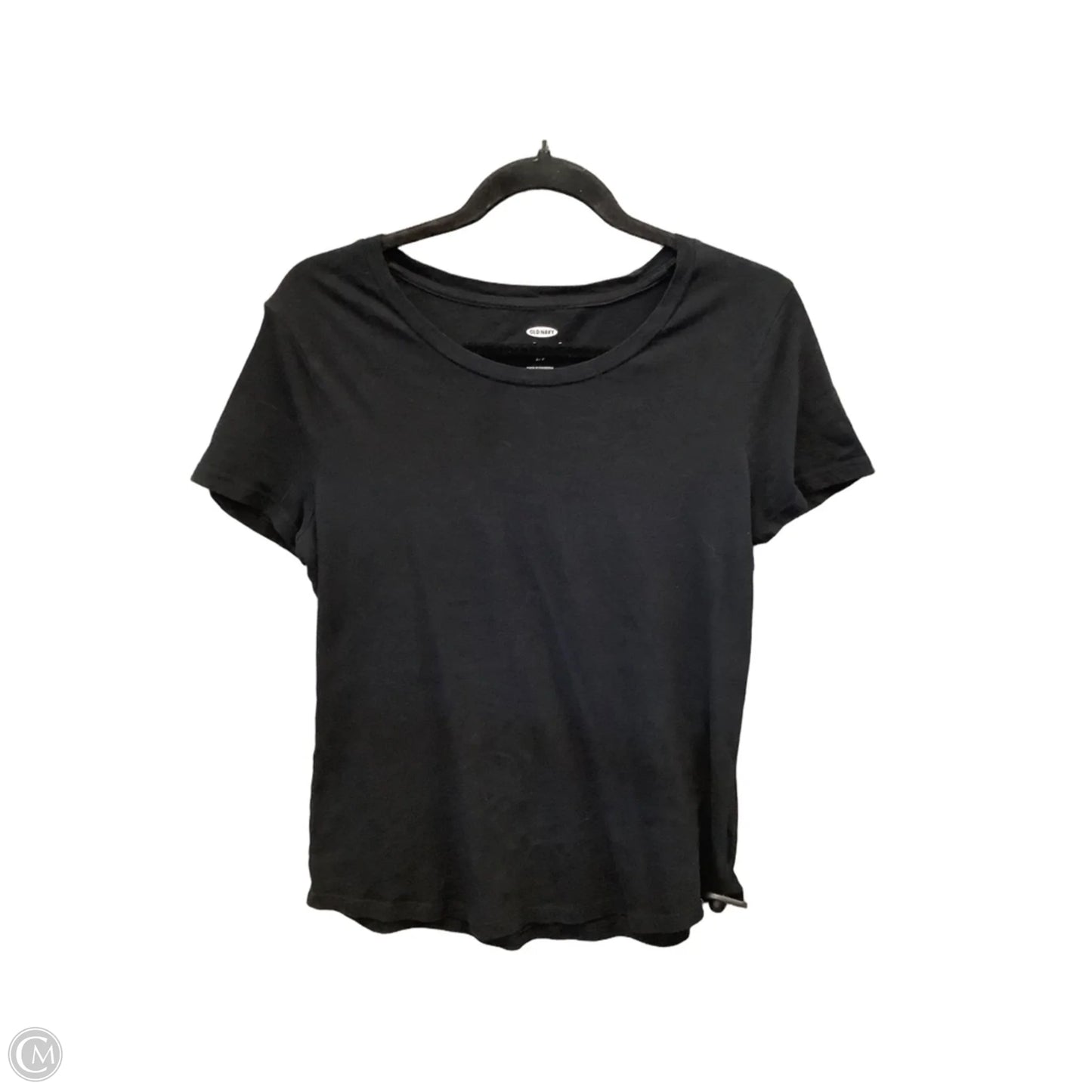 Top Short Sleeve Basic By Old Navy In Black, Size: Sp