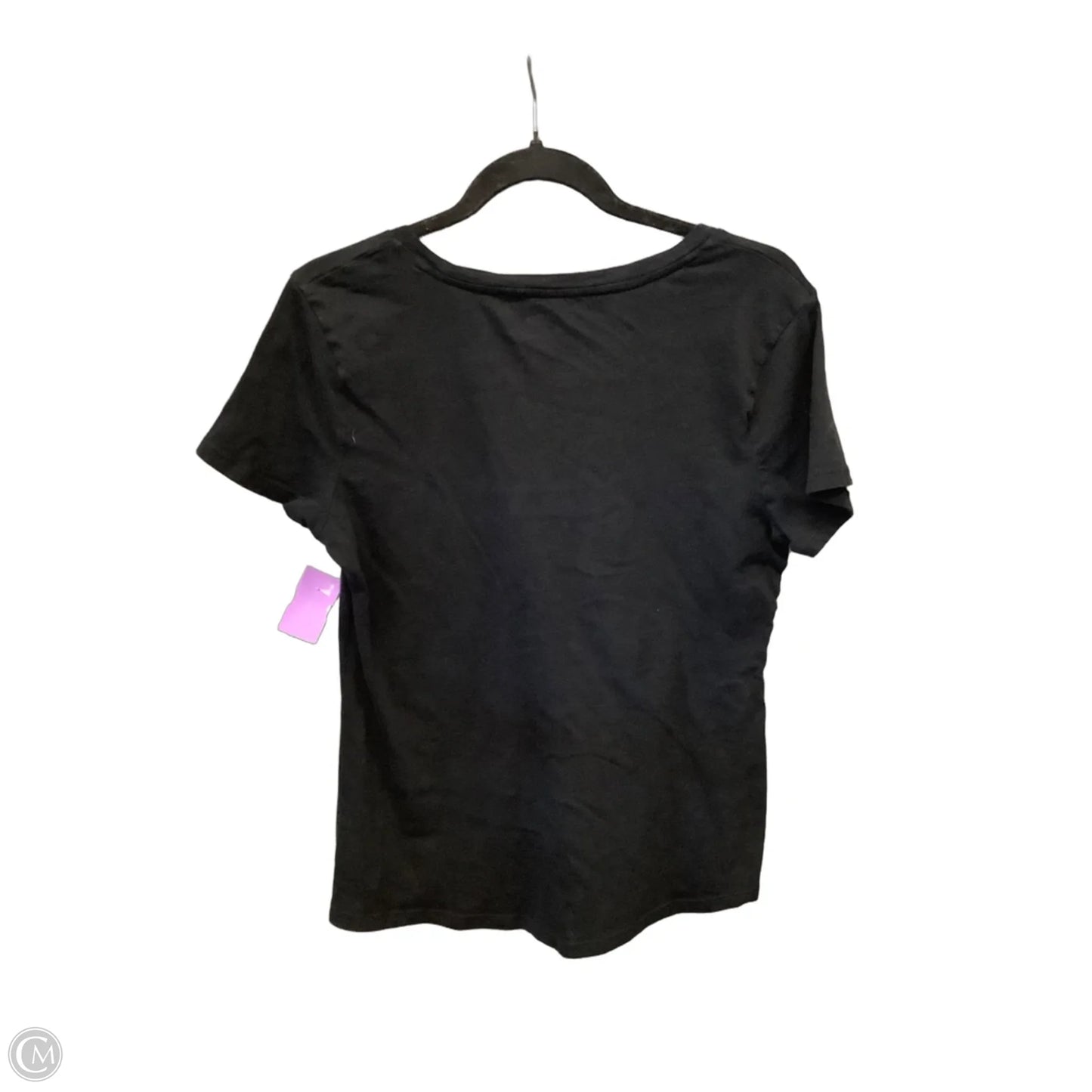 Top Short Sleeve Basic By Old Navy In Black, Size: Sp