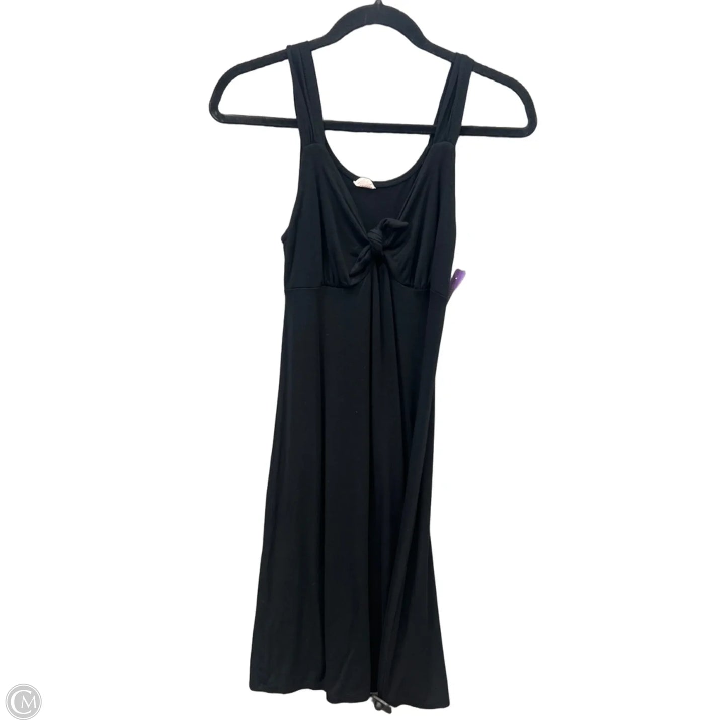 Dress Casual Midi By Merona In Black, Size: S