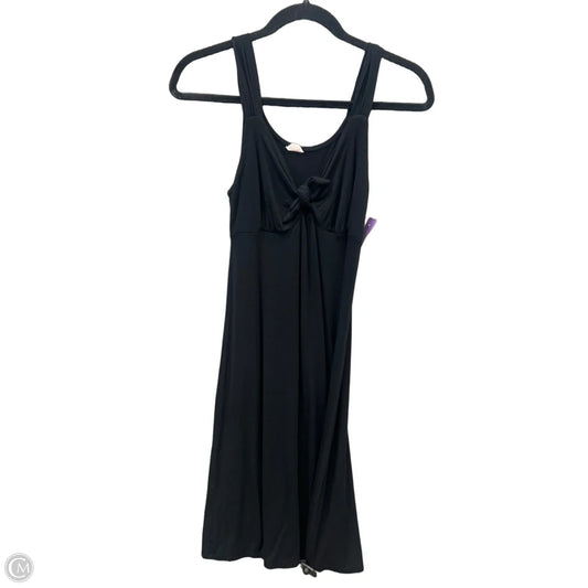 Dress Casual Midi By Merona In Black, Size: S