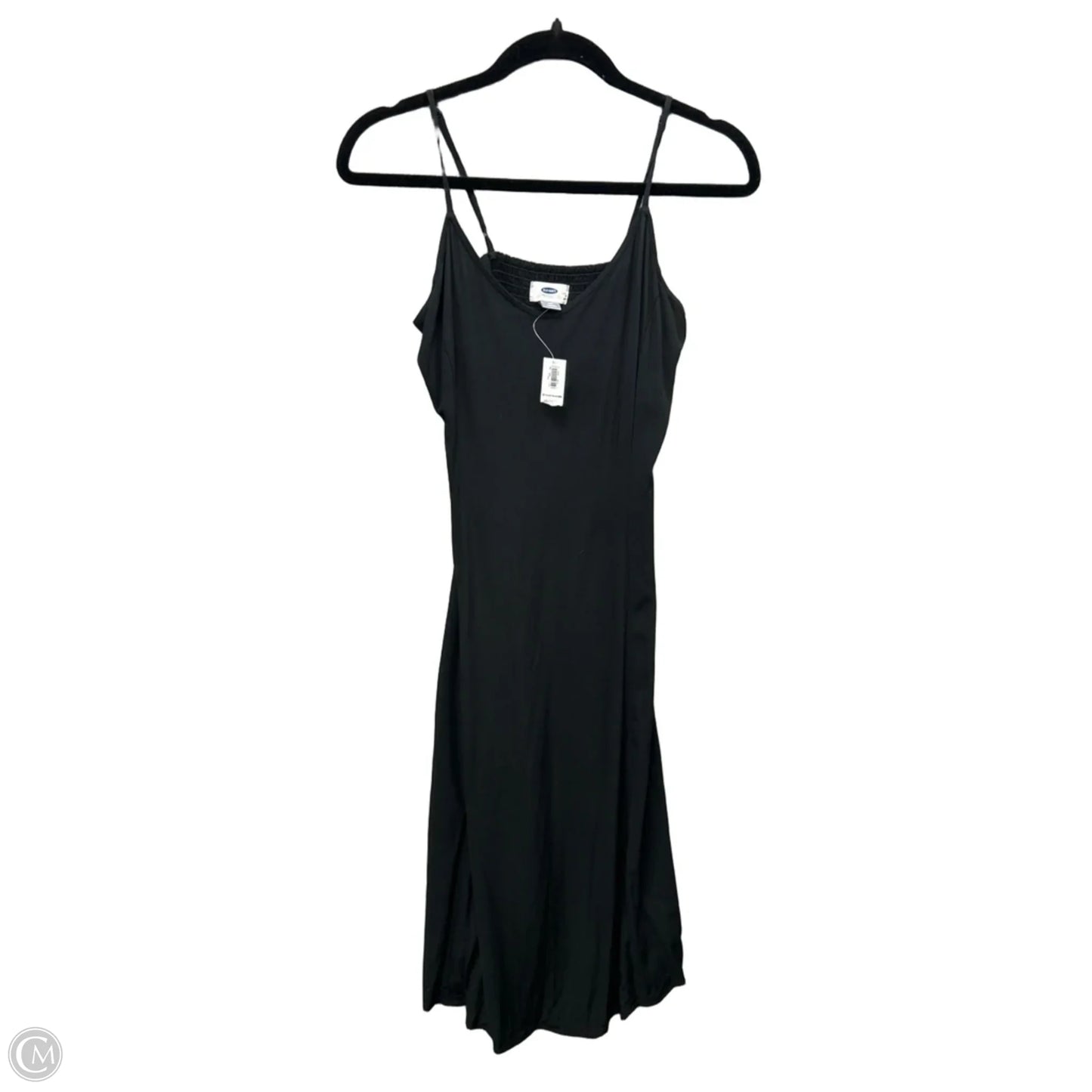 Dress Casual Midi By Old Navy In Black, Size: Xs