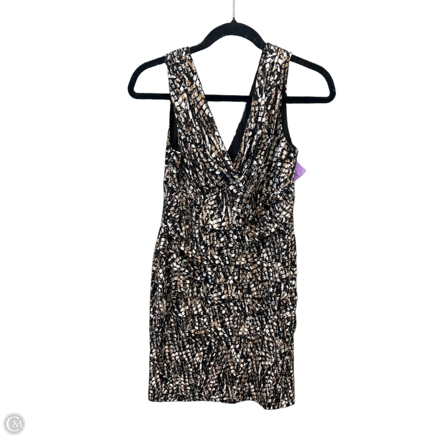Dress Party Short By Dressbarn In Brown, Size: Sp
