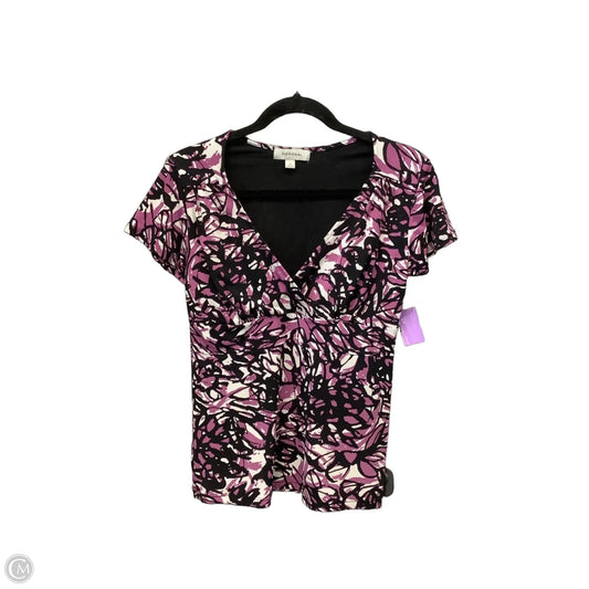 Top Short Sleeve By Merona In Purple, Size: S