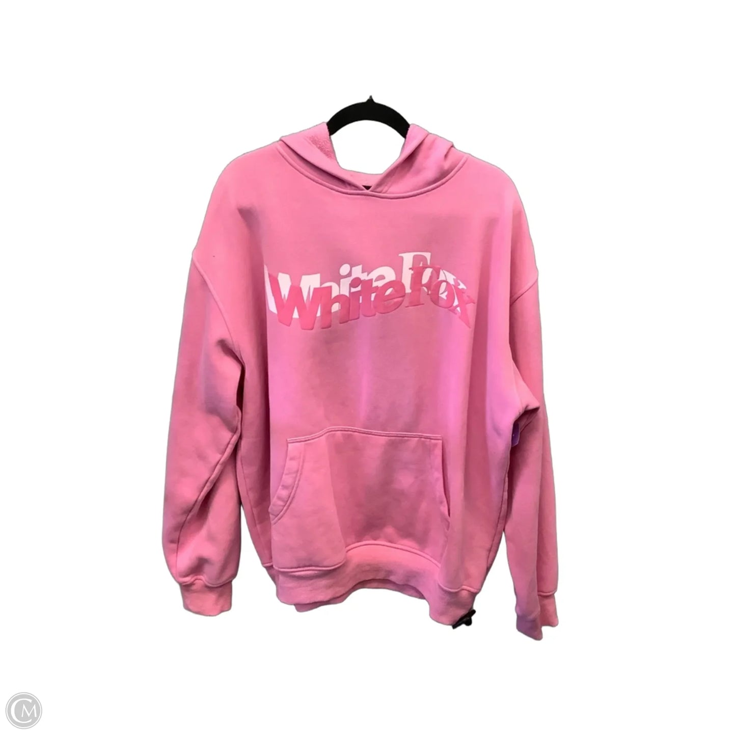 Sweatshirt Hoodie By White Fox In Pink, Size: L