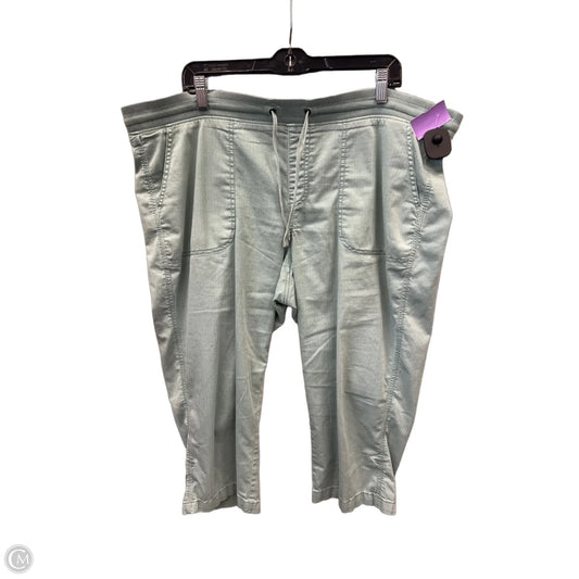 Capris By Sonoma In Green, Size: 16