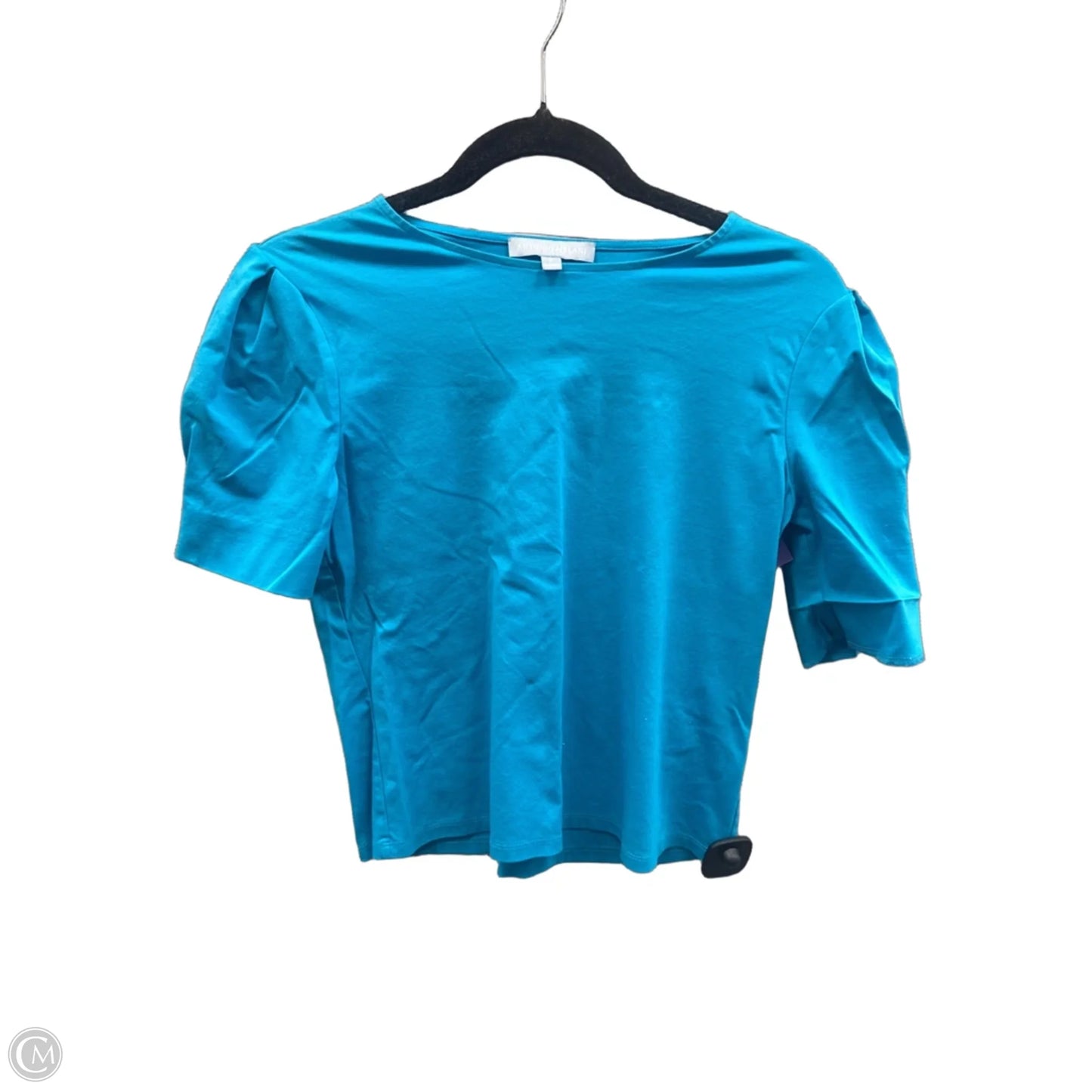 Top Short Sleeve By Antonio Melani In Blue, Size: S