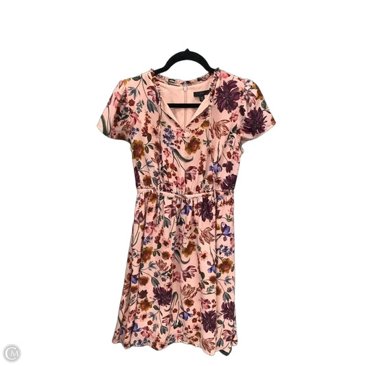 Dress Casual Midi By J. Crew In Pink, Size: Sp