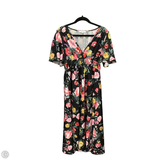 Dress Casual Maxi By Clothes Mentor In Black, Size: M