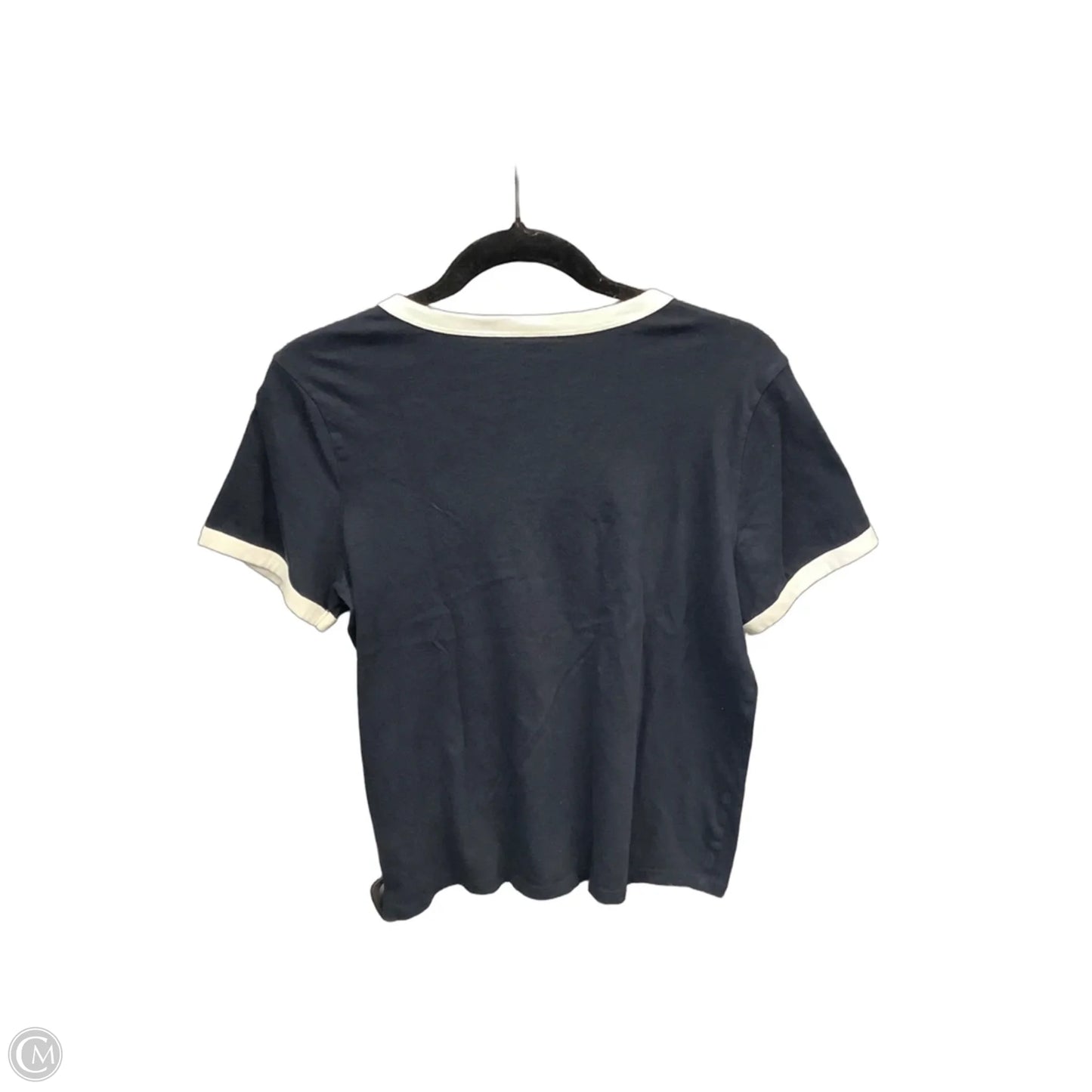 Top Short Sleeve By Old Navy In Navy, Size: S