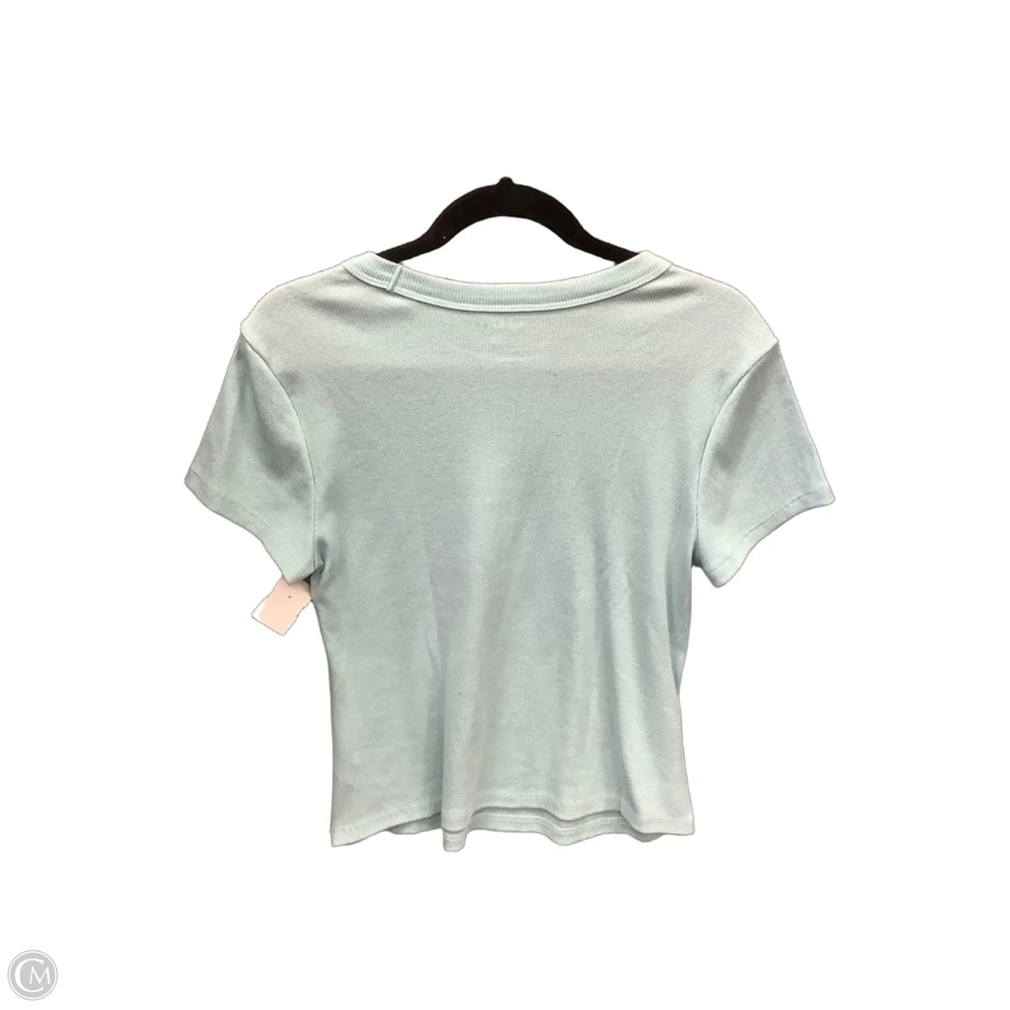 Top Short Sleeve Basic By Old Navy In Blue, Size: L