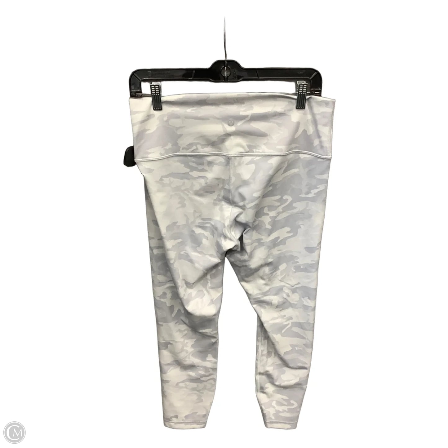 Athletic Leggings By Lululemon In Camouflage Print, Size: L
