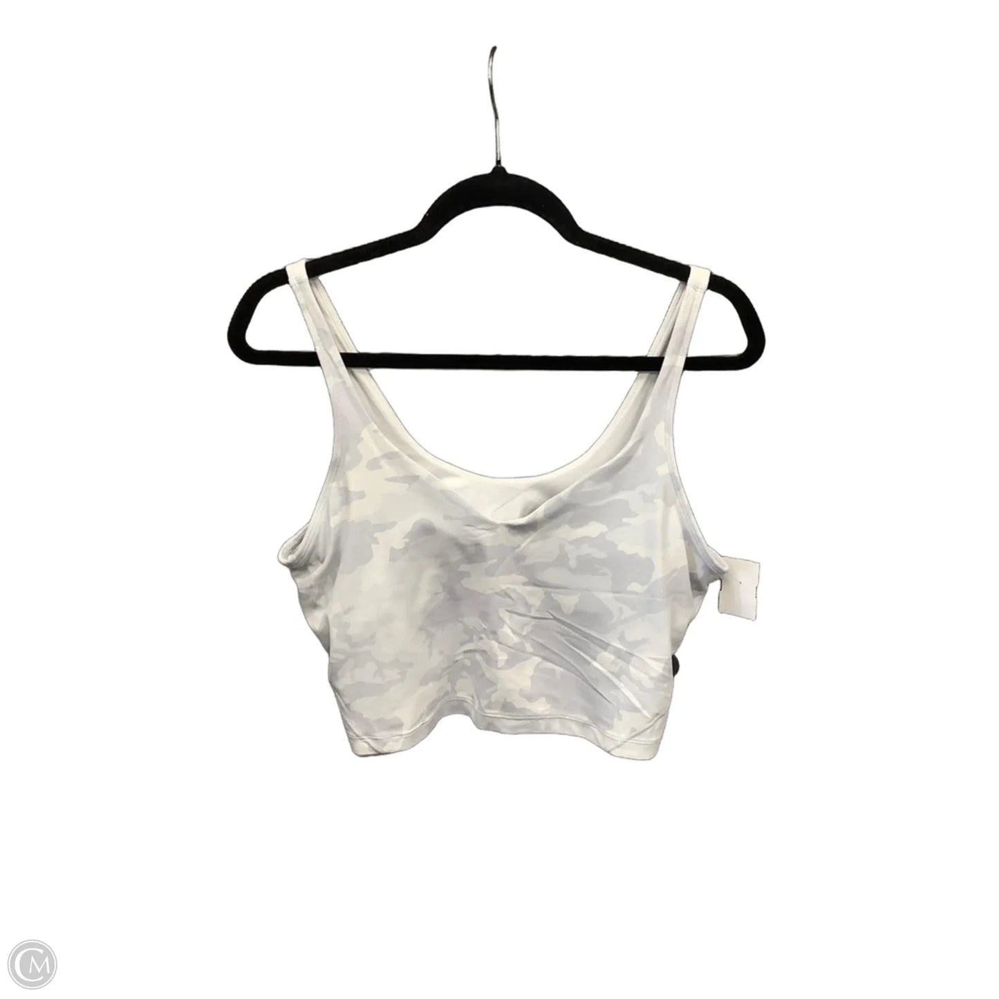 Athletic Tank Top By Lululemon In Camouflage Print, Size: Xl