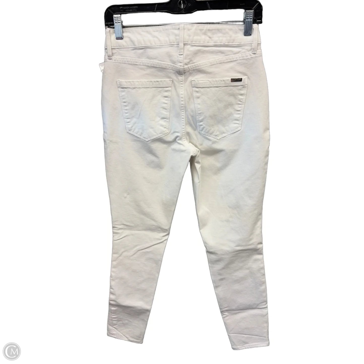 Jeans Skinny By White House Black Market In White Denim, Size: 2