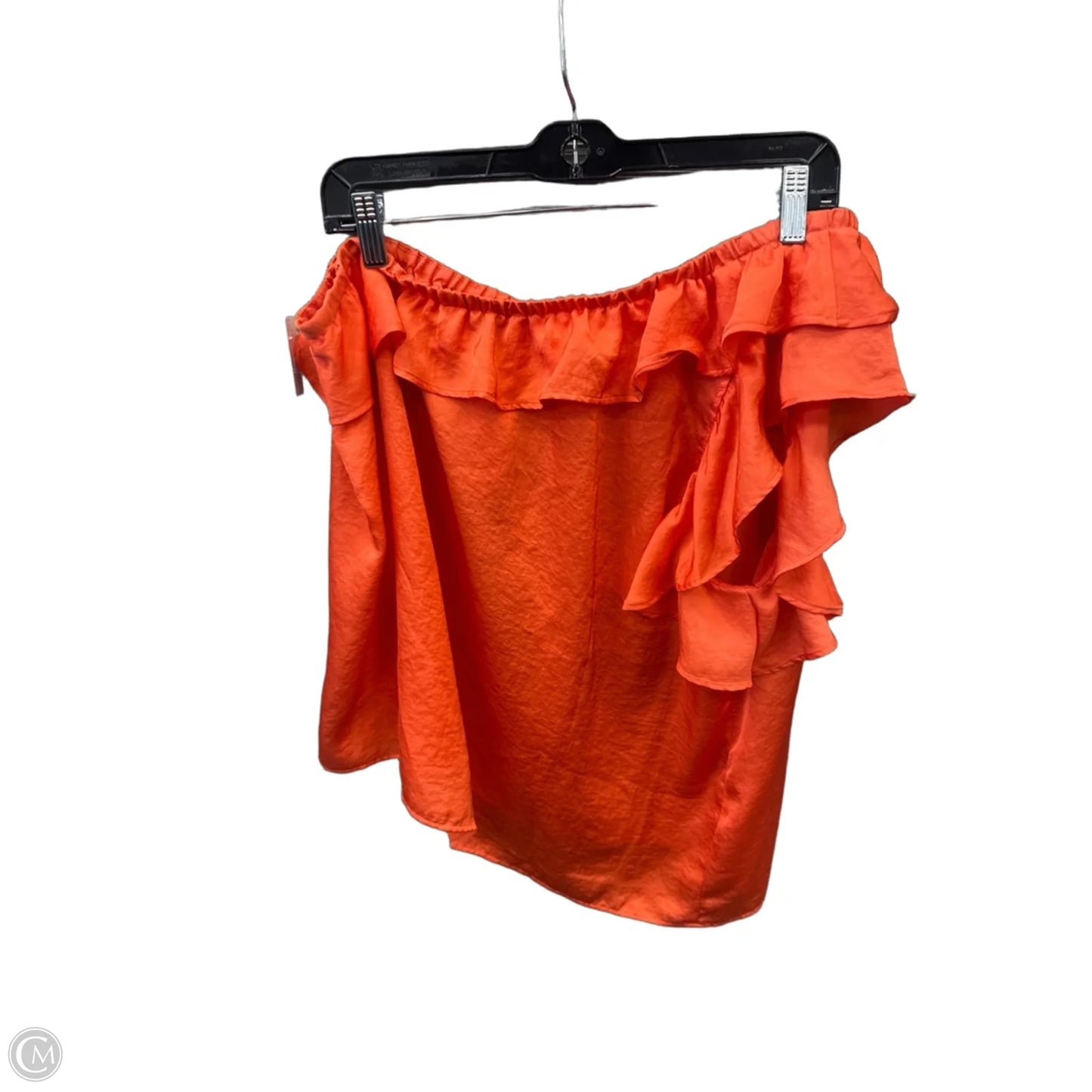 Top Sleeveless By Ann Taylor In Orange, Size: Xxl