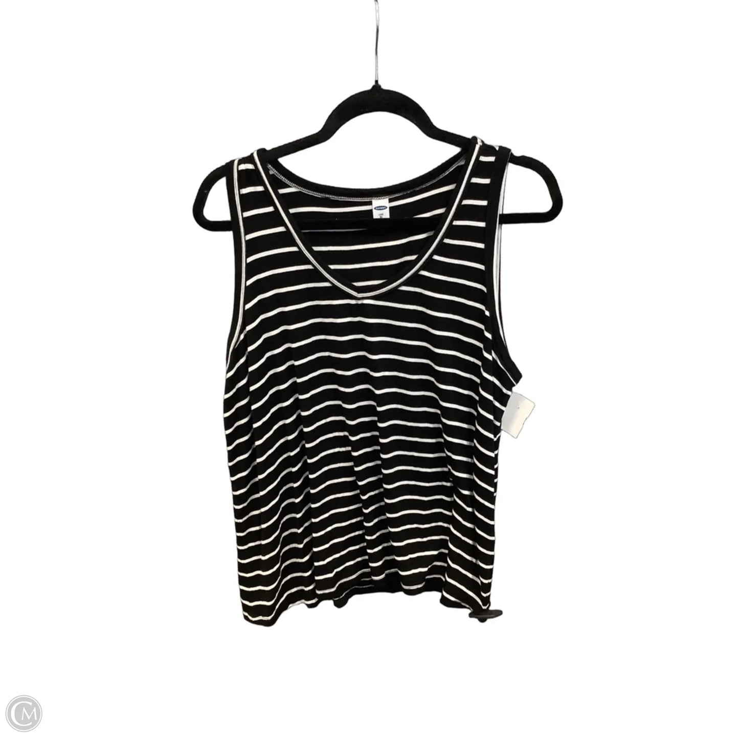 Top Sleeveless By Old Navy In Striped Pattern, Size: Xl