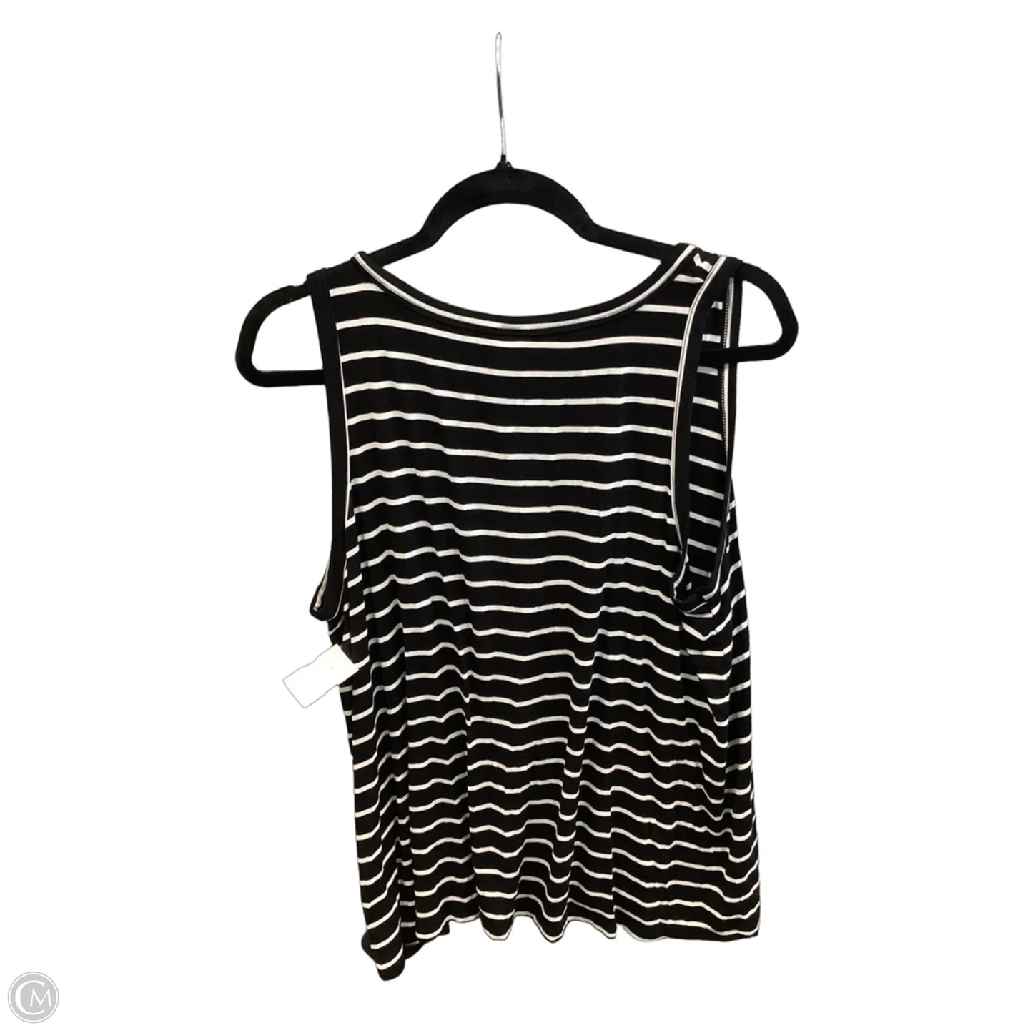 Top Sleeveless By Old Navy In Striped Pattern, Size: Xl