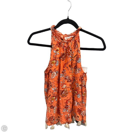 Top Sleeveless By Thml In Paisley Print, Size: M