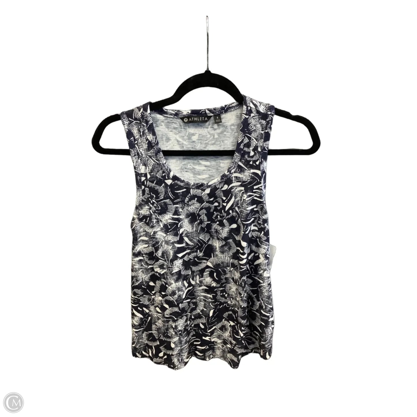 Athletic Tank Top By Athleta In Navy, Size: S
