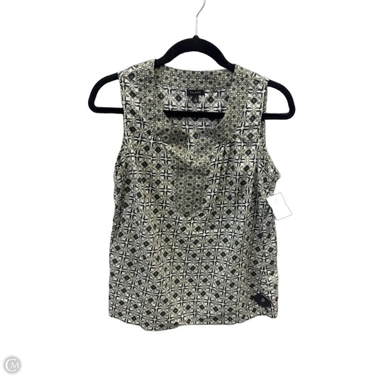 Top Sleeveless By Talbots In Green, Size: S