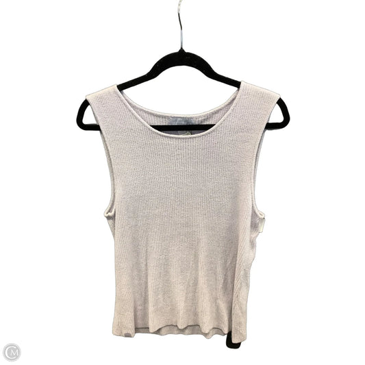 Top Sleeveless By Barefoot Dreams In Purple, Size: L