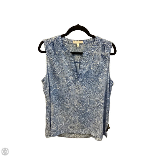Tunic Sleeveless By Chaus In Blue, Size: L