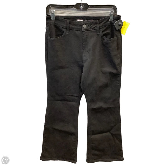 Jeans Flared By Old Navy In Black Denim, Size: 6p