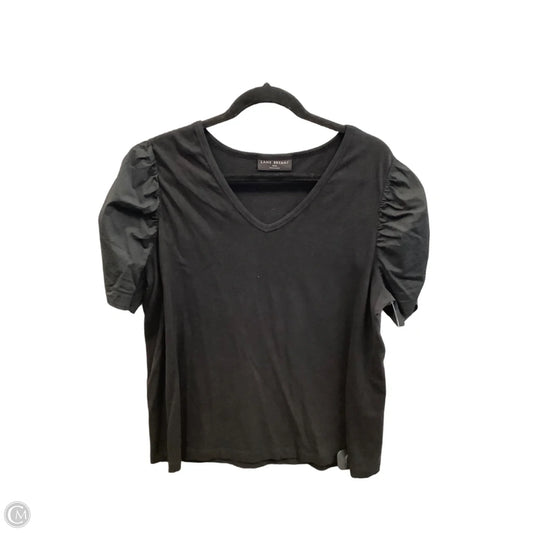 Top Short Sleeve By Lane Bryant In Black, Size: Xl