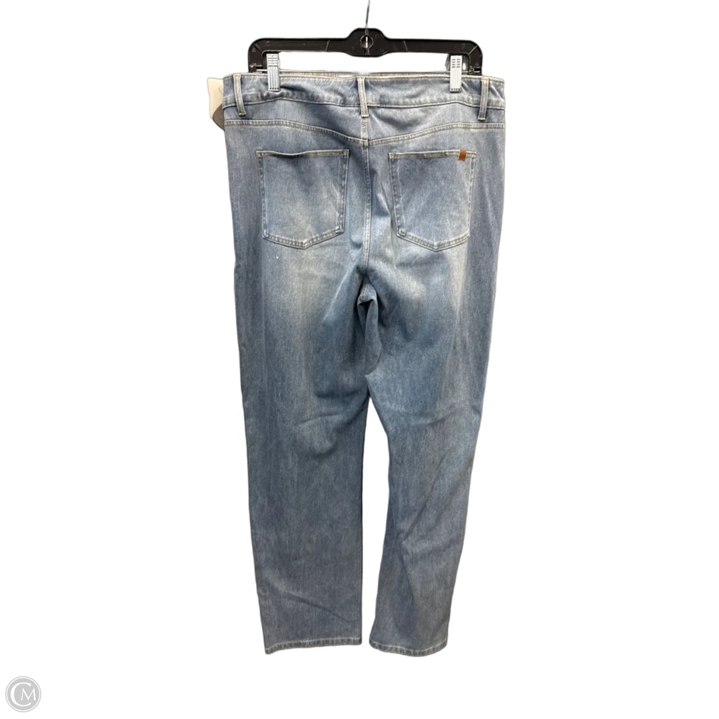 Jeans Straight By Halara In Blue Denim, Size: 16